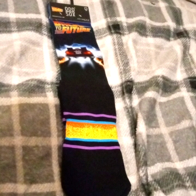 Back 2;The Future Socks